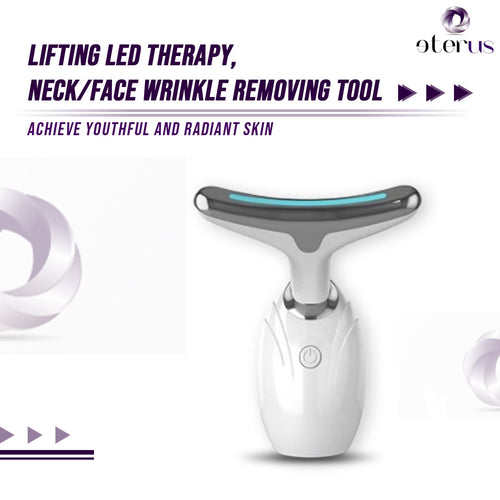 AuraGlow Led Face & Neck Lifting Massager